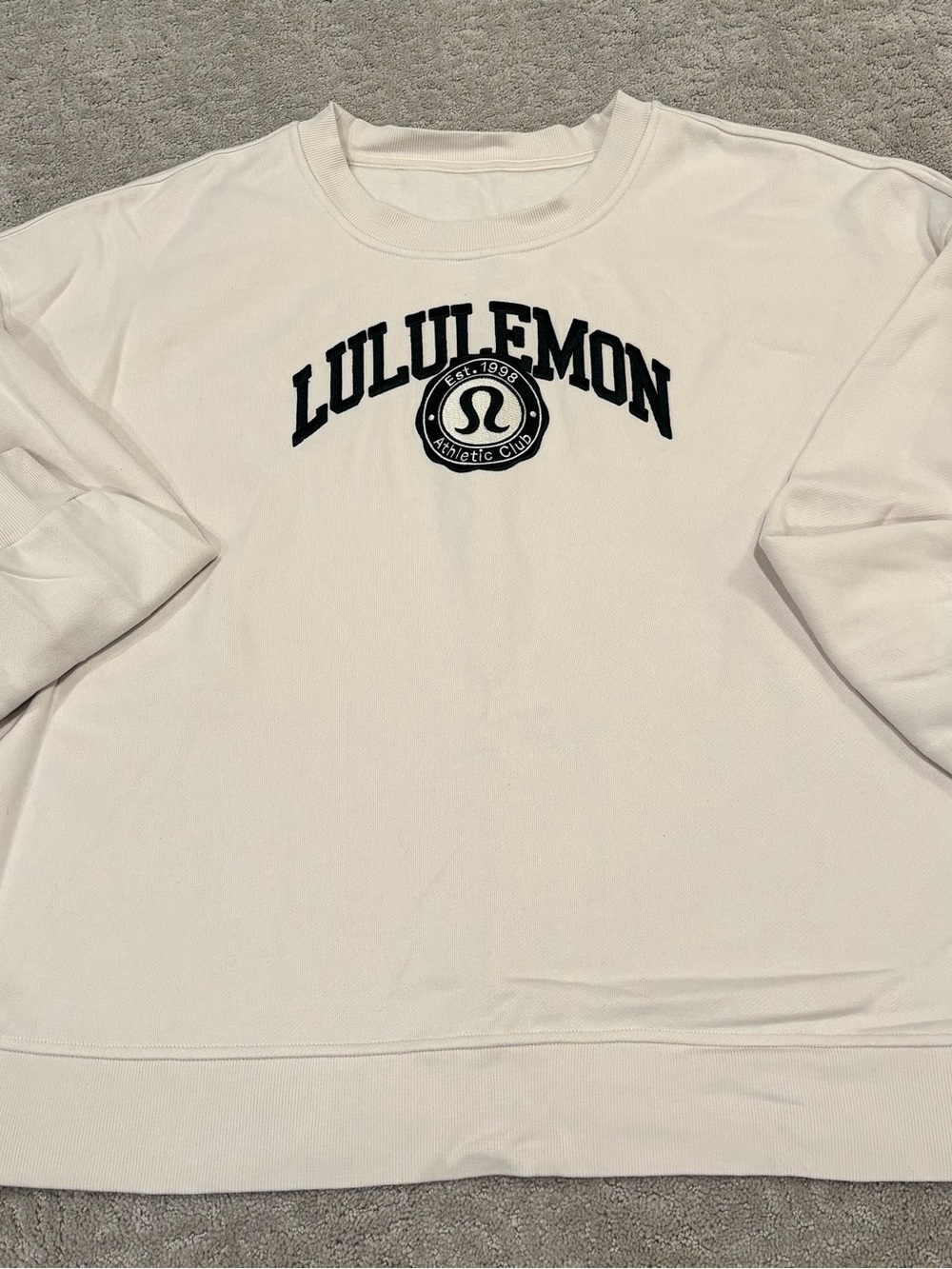 Lululemon Perfectly Oversized Graphic Sweatshirt XL